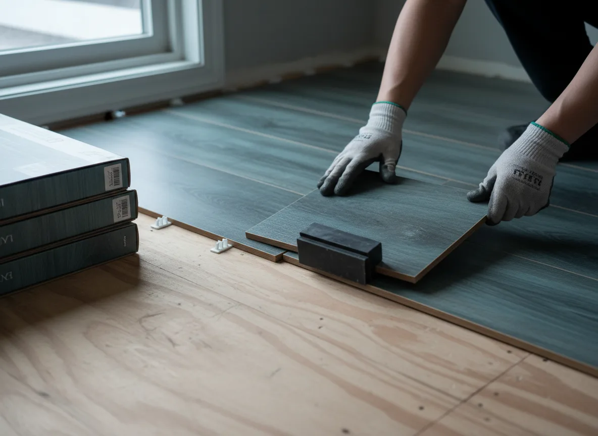 Luxury Vinyl Plank Installation company in Gays, IL